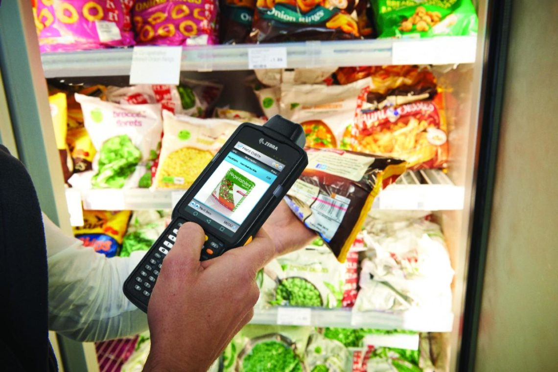 Scanning in a Grocery Store with the help of App Efficiency