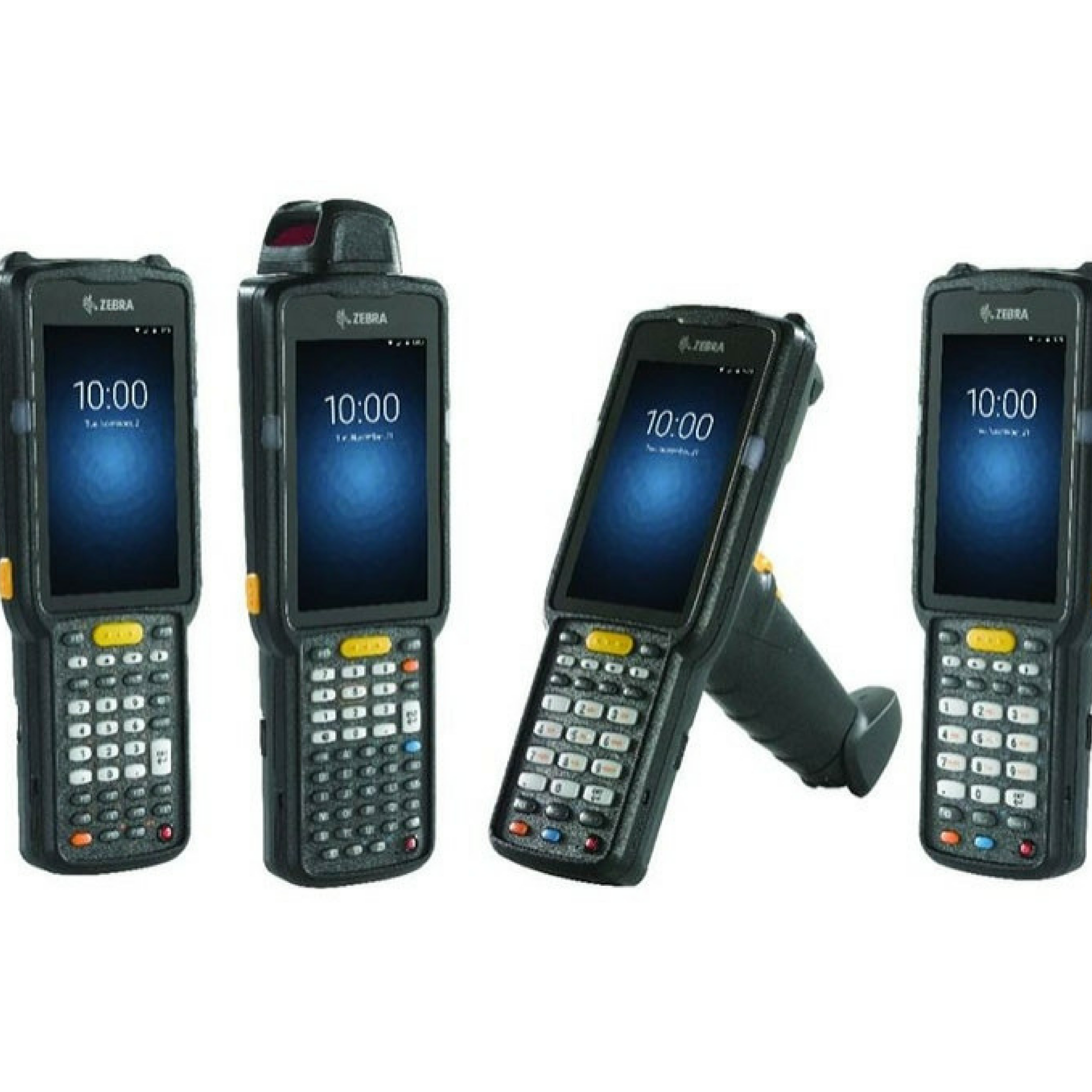 Lineup of Zebra Scanners