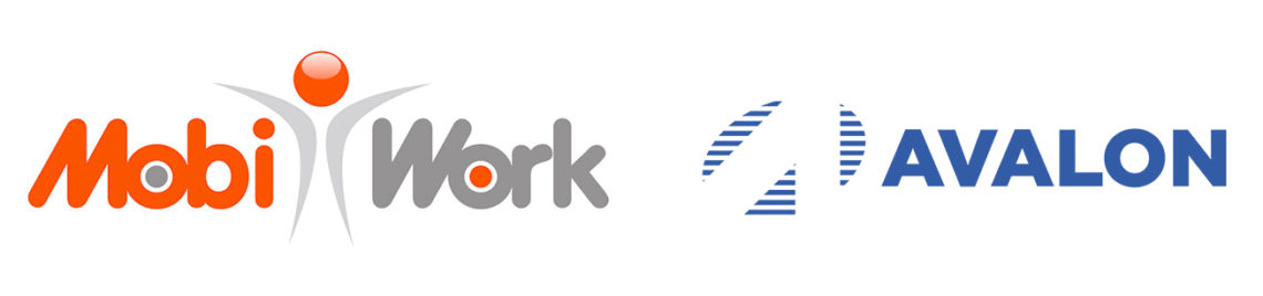 MobiWork and Avalon Integration Logos