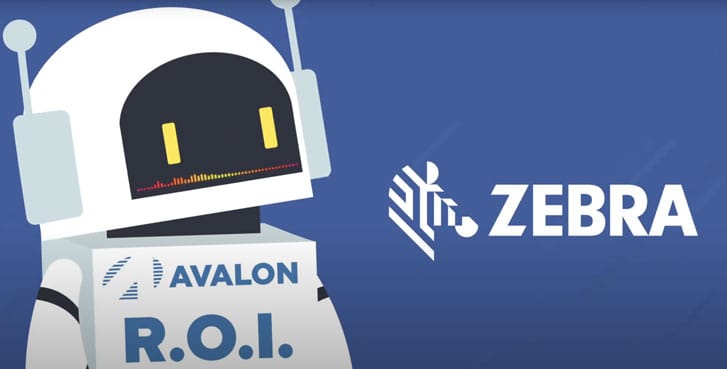 Avalon ROI Robot and Zebra